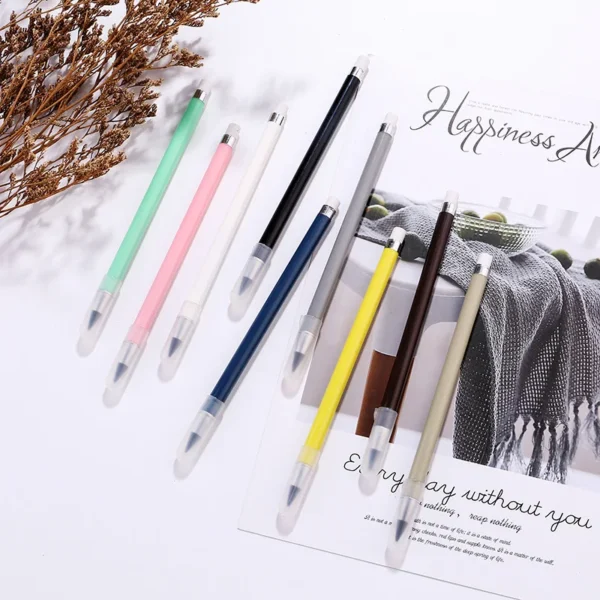 Eternal Pencil New Inkless Unlimited Writing No Ink HB Pen Sketch Painting Tool School Office Supplies Gift for Kid Stationery