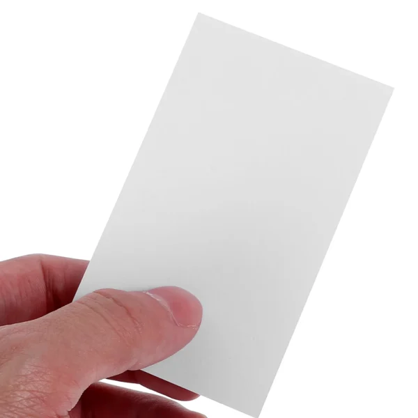 200 Pcs Note Pad Blank Card Memory Flashcards Paper Portable Word Scratch White Small Office
