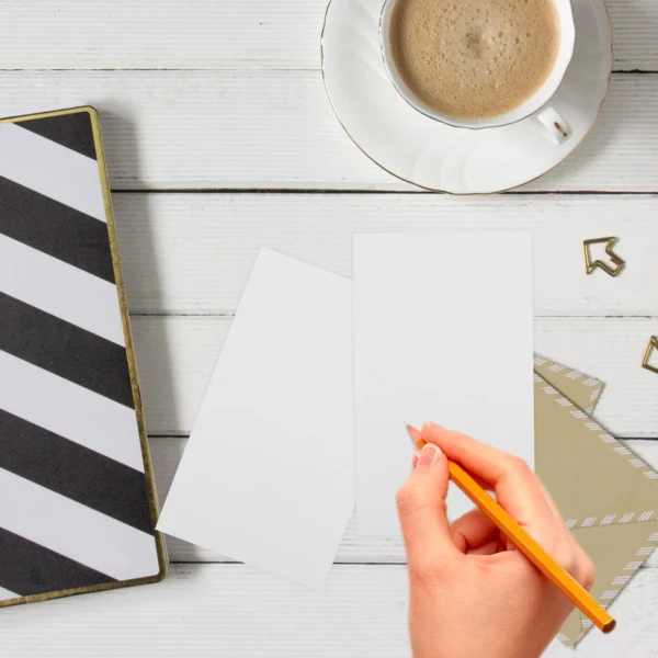 200 Pcs Note Pad Blank Card Memory Flashcards Paper Portable Word Scratch White Small Office
