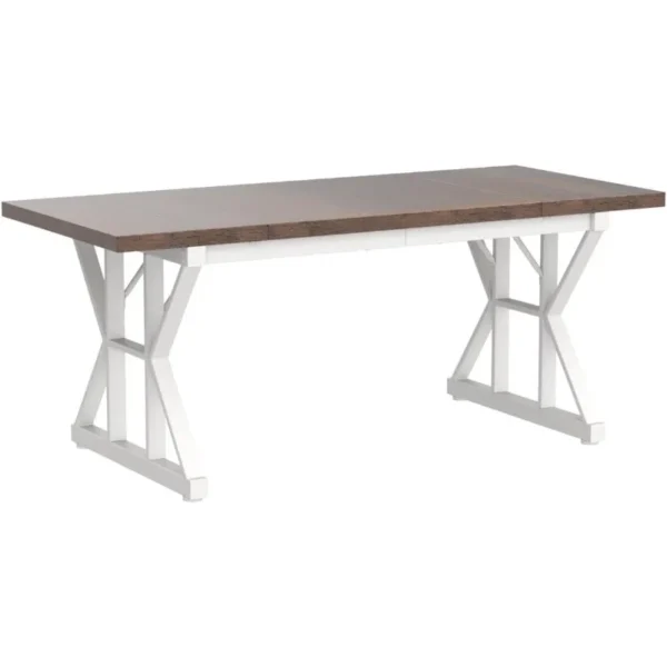 Tribesigns 70.8-Inch Executive Desk, Large Computer Office Desk Workstation, Modern Simple Style Laptop Desk Study Writing Table