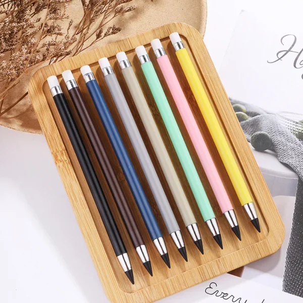Eternal Pencil New Inkless Unlimited Writing No Ink HB Pen Sketch Painting Tool School Office Supplies Gift for Kid Stationery