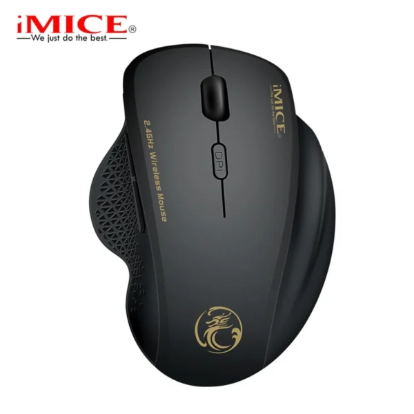 IMICE G6 Laptop PC Wireless Third Gear Adjustable USB Receiver Mouse Game Mice Desktop Office Entertainment Accessories